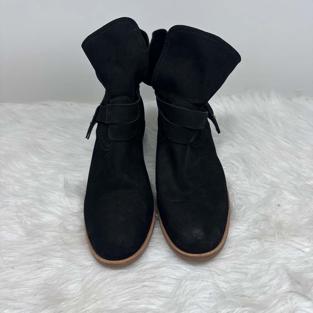 UGG ELORA‎ Black Suede Ankle Boot